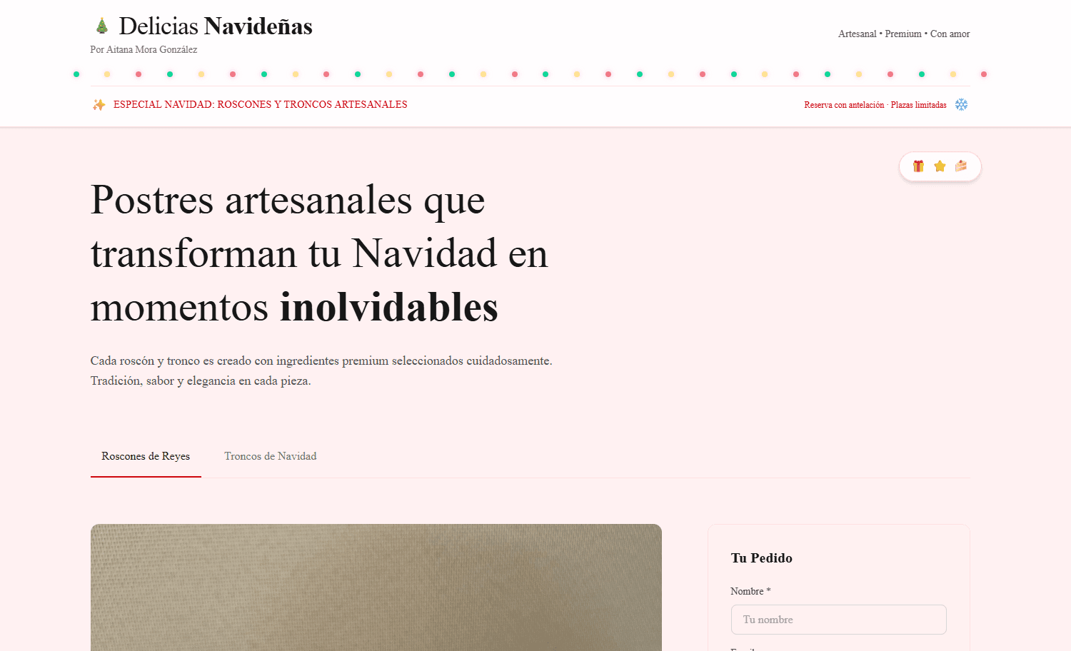 E-commerce navideño